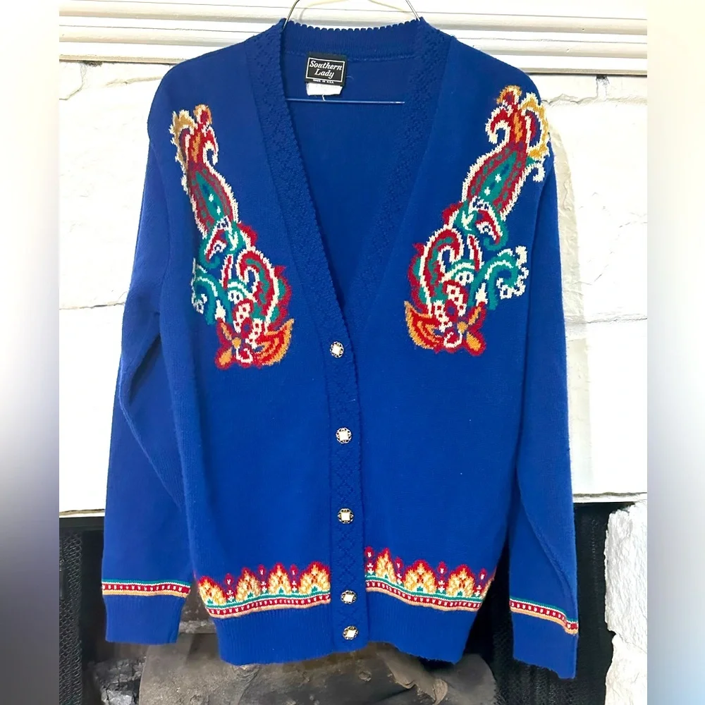 Vintage ladies cardigan - Picture 2 of 5